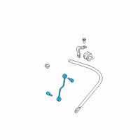 OEM Ford F-250 Link Kit Diagram - DC3Z-5K484-A