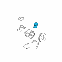 OEM GMC G2500 EGR Valve Diagram - 19210653