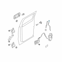 OEM 2011 Ford F-150 Lock Rod Diagram - FODZ-5421850-A