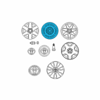 OEM 2001 Toyota Camry Wheel, Disc Diagram - 42611-06030