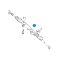 OEM Ram Nut-HEXAGON FLANGE Lock Diagram - 6104720AA