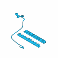 OEM 2020 Kia Optima Lamp Assembly-High Mounted Stop Diagram - 92700D4150