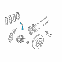 OEM Dodge Dakota Line-Brake Diagram - 52008992