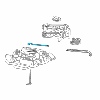 OEM 2010 Cadillac CTS Extension Diagram - 25892542