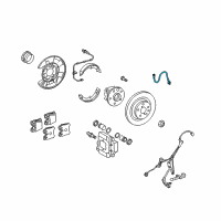 OEM 2012 Lexus LS460 Hose, Flexible Diagram - 90947-02F77