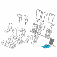 OEM 2018 BMW 330i xDrive Heating Element Seat, Left Diagram - 52-20-7-280-183