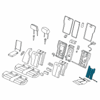 OEM 2019 BMW 330i xDrive Heating Element Backrest, Left Diagram - 52-20-7-280-185