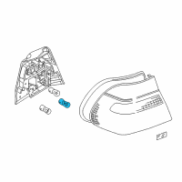 OEM 2002 BMW 325xi Bulb Diagram - 63-21-7-160-792