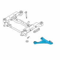 OEM Infiniti Transverse Link Complete, Left Diagram - 54501-CR900