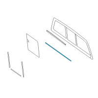 OEM 2007 Ford F-150 Lower Channel Diagram - 5L3Z-15422A20-A