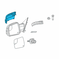 OEM Ram 1500 Cap-Mirror Diagram - 6RP45GW7AA