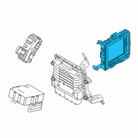 OEM 2022 Kia Soul Unit Assembly-IBU Diagram - 954A0K0QB0