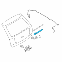 OEM Lincoln MKX Rear Arm Diagram - 9T4Z-17526-A