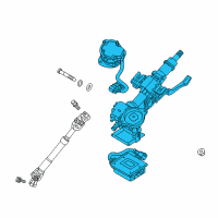 OEM Hyundai Column Assembly-Steering Diagram - 56310-D3010