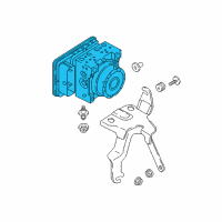 OEM 2020 Toyota Yaris ABS Control Unit Diagram - 44050-WB006