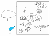 OEM Toyota GR86 Cap Diagram - SU003-09570