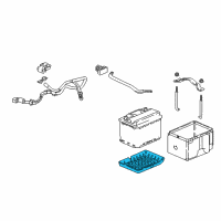 OEM 2021 Honda Accord Box, Battery (L2) Diagram - 31521-TVA-A10