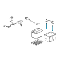 OEM Honda Bolt, Battery Setting Diagram - 31513-TVA-A10