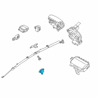 OEM 2012 Hyundai Veloster Sensor Assembly-Side Impact, Front Diagram - 95920-1R200