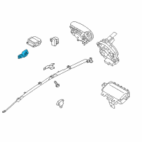 OEM 2017 Hyundai Accent Sensor Assembly-Side Impact Diagram - 95920-1R050