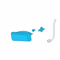 OEM Chevrolet Tahoe Fog Lamp Assembly Diagram - 22872763