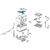 OEM 2020 Chevrolet Equinox Hold Down Diagram - 84179725