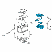 OEM 2019 Chevrolet Equinox Junction Block Diagram - 84509531