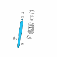 OEM 2011 Lincoln MKX Shock Diagram - CT4Z-18125-A