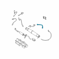 OEM 2008 Ford E-350 Super Duty Tube Assembly Diagram - 4C2Z-6758-AA