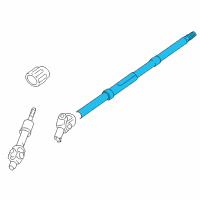 OEM 2000 Toyota RAV4 Column Shaft Diagram - 45210-42011