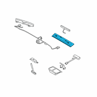 OEM Lincoln Navigator High Mount Lamp Diagram - JL1Z-13A613-C