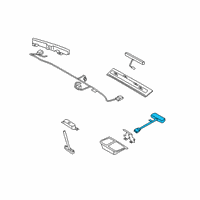 OEM 2019 Ford Police Interceptor Utility Inner Lamp Diagram - DG1Z-15442-F