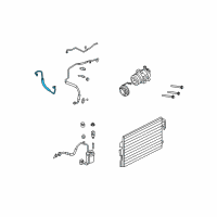 OEM 2012 Ford Escape Discharge Line Diagram - 9L8Z-19972-E