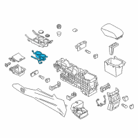 OEM 2019 Ford Explorer Lamp Diagram - FB5Z-14A318-B