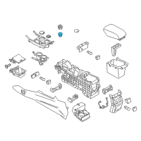 OEM 2014 Ford Explorer Holder Diagram - CB5Z-7813562-AA