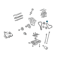 OEM 2008 Saturn Outlook Tensioner, Timing Chain Diagram - 12609258