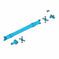 OEM 2021 Ford F-150 SHAFT ASY - DRIVE Diagram - ML3Z-4602-AL