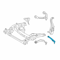 OEM 2017 BMW M760i xDrive Bottom Rubber Mount Wishbone, Left Diagram - 31-10-6-861-169