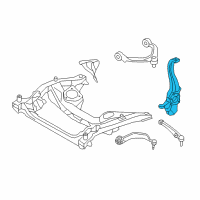 OEM 2019 BMW 740i xDrive Left Carrier Diagram - 31-20-6-884-377