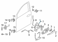 OEM 2022 BMW 228i xDrive Gran Coupe CONNECTING BRACE, LEFT Diagram - 51-21-7-474-359