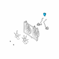 OEM Lexus SC430 Computer, Cooling Fan Diagram - 89257-48010