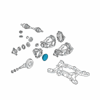 OEM Chrysler 300 Seal-Axle Drive Shaft Diagram - 52111482AB