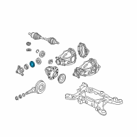 OEM 2006 Chrysler Crossfire Seal Diagram - 5114255AA