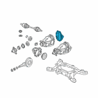 OEM Chrysler Cover-Differential Diagram - 5139362AA