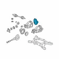 OEM 2007 Dodge Charger Cover-Differential Diagram - 5139362AA