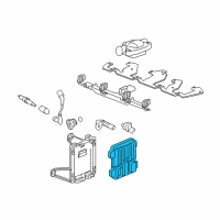 OEM Hummer H3T PCM Diagram - 12678512