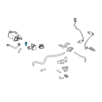 OEM 2020 Toyota C-HR Vent Hose Diagram - 77404-10030