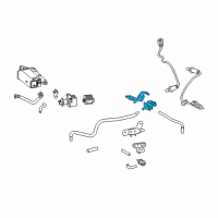 OEM Toyota Corolla iM Vacuum Valve Diagram - 25860-37060