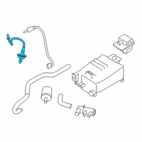 OEM 2022 Nissan Altima Air Fuel Ratio Sensor Assembly Diagram - 22693-6CA1B