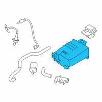 OEM 2021 Nissan Altima CANISTER Assembly E Diagram - 14950-6CB1A